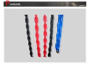 Quality Flexible Plastic - Wrapped Elevator Compensation Chain , Broken Load ≥15.63 for sale