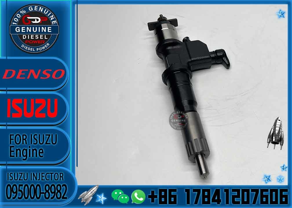 Golden Vidar remanufactured Common Rail Fuel Injector 095000-8982 For ISUZU 4HK1 for denso