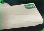 High Stiffness Brown Kraft Paper Roll 80gsm 90gsm 100mm 110mm For Packaging Bags