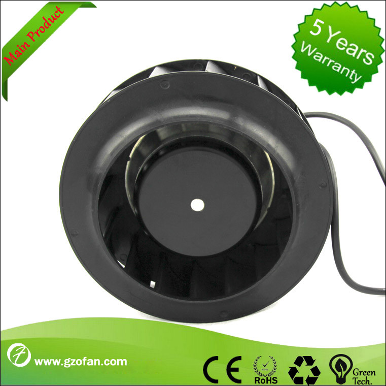 Integrated Design Small Centrifugal Blower / High Speed DC Blower Fan 115W