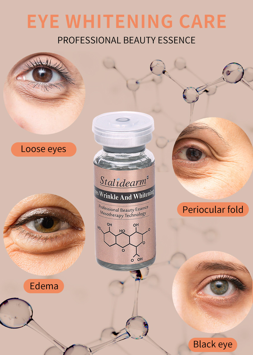 Stalidearm Eyes Whitening Organic Anti-Wrinkle Remove Dark Circles Eyes Serum 10ml