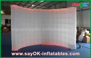 China Photo Booth Wedding Props 3x1.5x2.3m Wedding Inflatable Lighting Photo Booth  Shell Cabinet For Party on sale