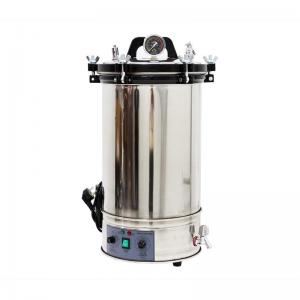 Quality Laboratory 8 Litre Vertical Steam Sterilizer Autoclave High Pressure for sale