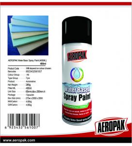 China AQ Water Based Color Aerosol Spray Paint 400ml Low VOC Coatings Eco - Friendly on sale