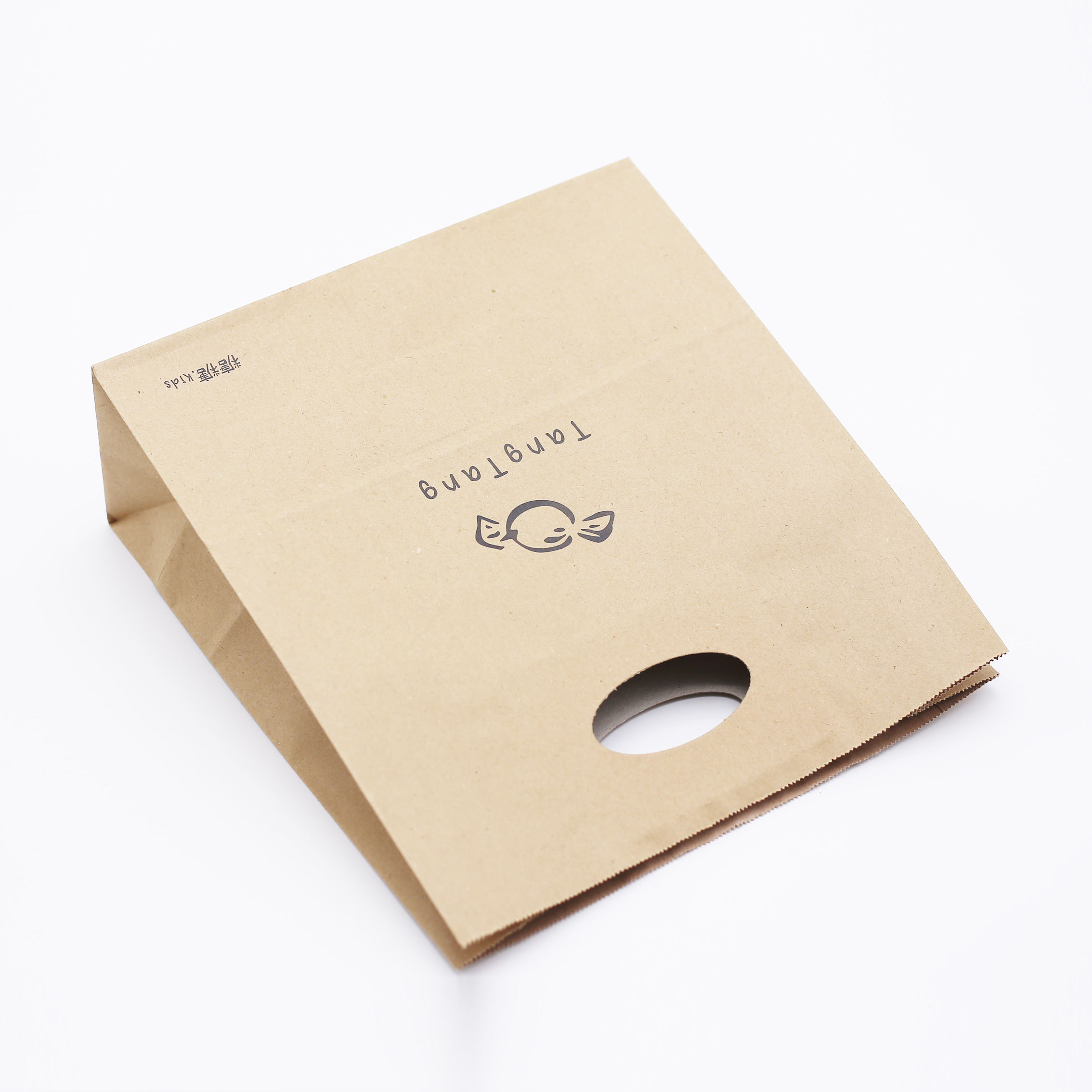 Brown Candy Paper Bags Food Outer Wrapping Bags Kraft Paper Printing Gift Packaging