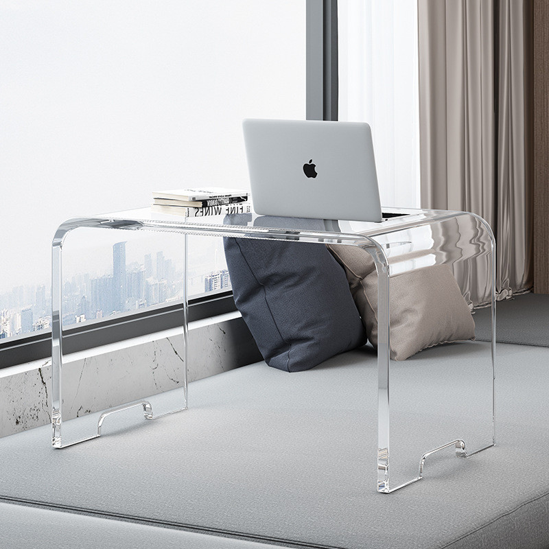 Transparent Acrylic Multi-Purpose Table For Bay Windows Balconies Living Rooms Bedrooms, And Bedside Use