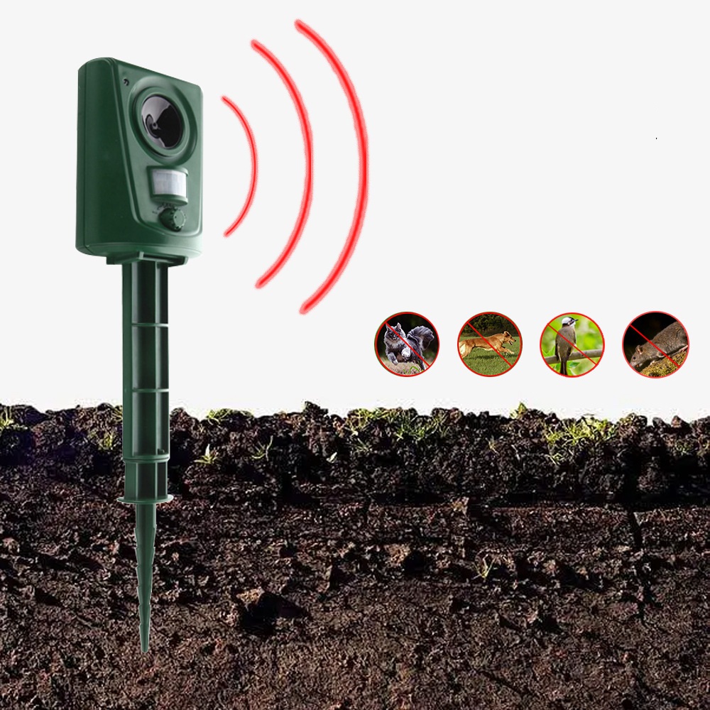 Animal Repellent Sprinkler with Waterproof Design Applicable Area 20-50 square meters
