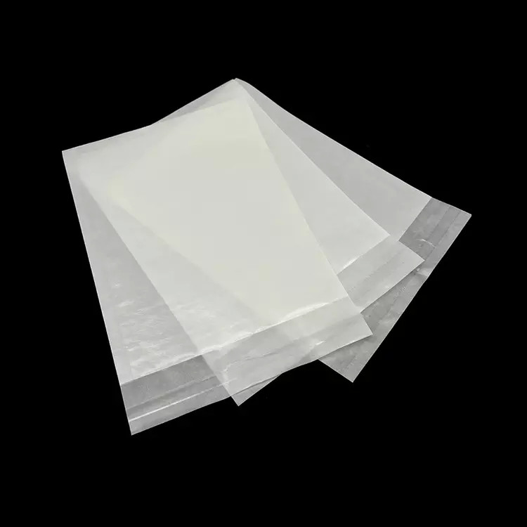 FSC Certificate Recycled Material Peel Seal Glassine Paper Wrapping Bag Custom Types of bags business envelope
