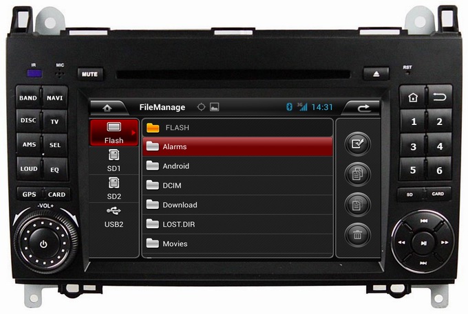 Ouchuangbo Android 4.2 GPS Radio Stereo for Mercedes Benz Viano Vito Auto Radio BT 3G Wifi CAN BUS OCB-7002C