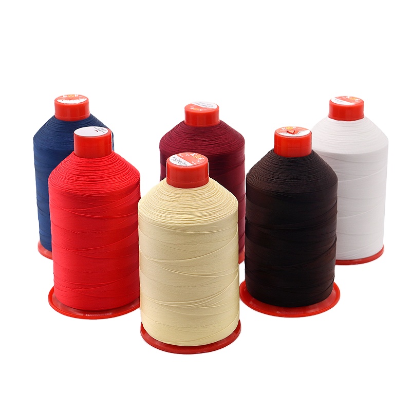 3000m Cone Nylbond Tkt-40 White Strong Bonded Thread for Upholstery 210D/3 40 Tex70