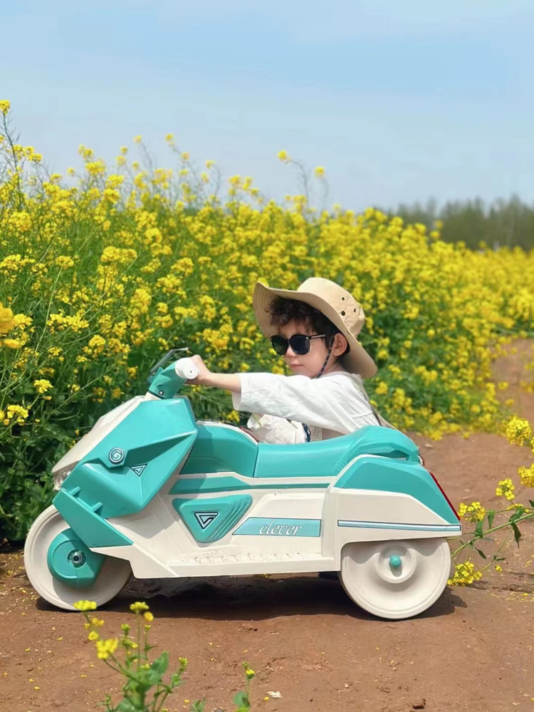 Remote Control 6V Battery Motorcycle Ride On Cars for 1-5 Year Olds 2023