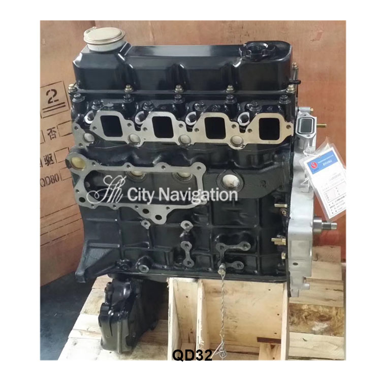 TS16949 IS09001 Certified QD32 Auto Engine Assembly Long Block Motor for Nissan 3.2L