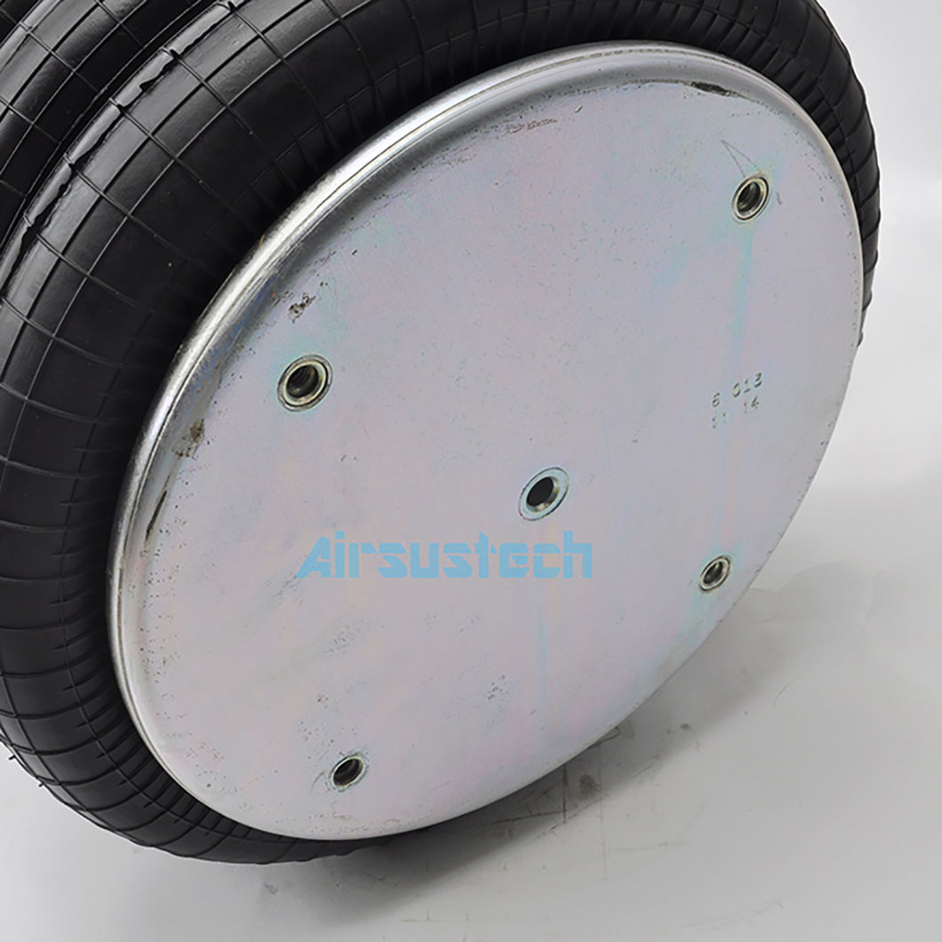 Goodyear Helper Airbag 3b14-374 Triple Convoluted Rubber 57893237400000 Cylinder Bellows