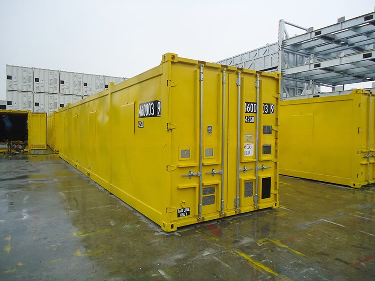 Offshore Equipment DNV 2.7-1 ISO18055 Standard Closed Box 40ft 12m Containers for Offshore Applications