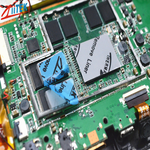 High Quality 1.5W/M.K LED CPU GPU VGA Gray Silicone Thermal Conductive Pad