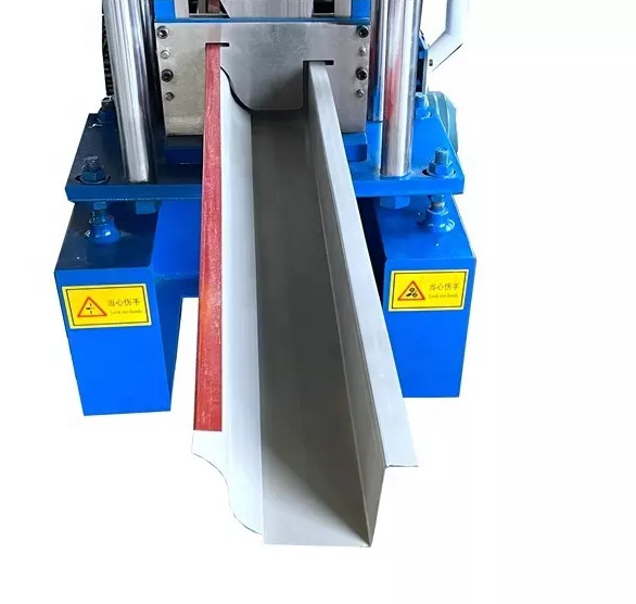 Steel Metal Water Gutter Roll Forming Machine Automatic