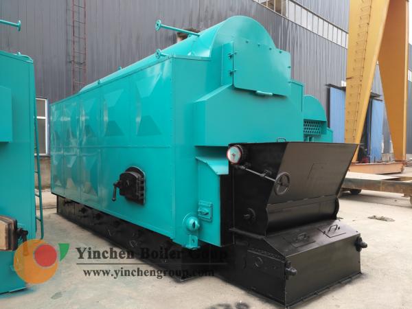 Buy 1-20 T/H Wood Biomass Fired Steam Boiler , Chain Grate Stoker Boiler at wholesale prices