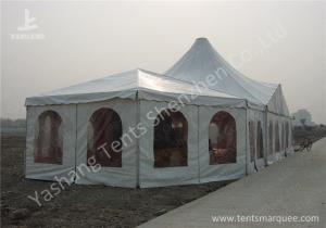 Quality Combined A Frame And High Peak Huge Wedding Tents Hard Aluminum Alloy Frame for sale