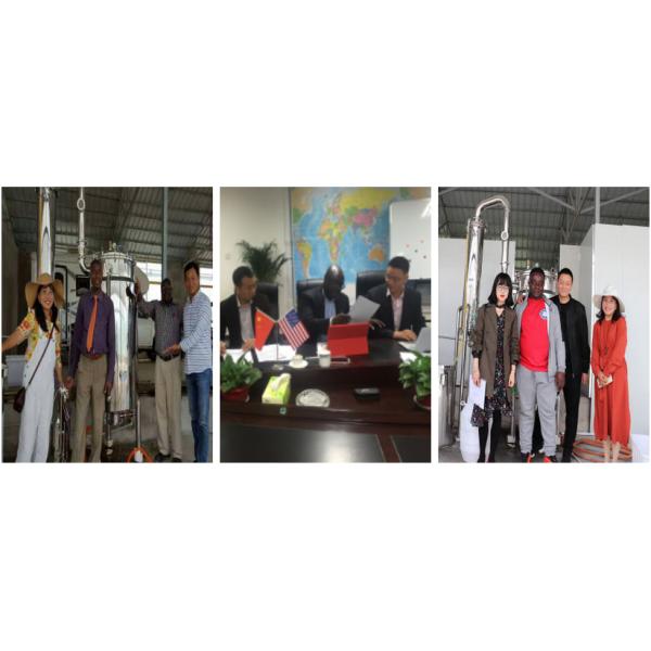 Distillation Plant Essential Oil Hydrodistillation Extraction Machine for Pine Essential Oil High Capacity Large Capacity