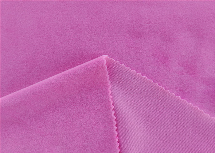 1.5mm Super Soft Velvet Polyester Spandex Velvet Fabric Plush Fabric For Garment