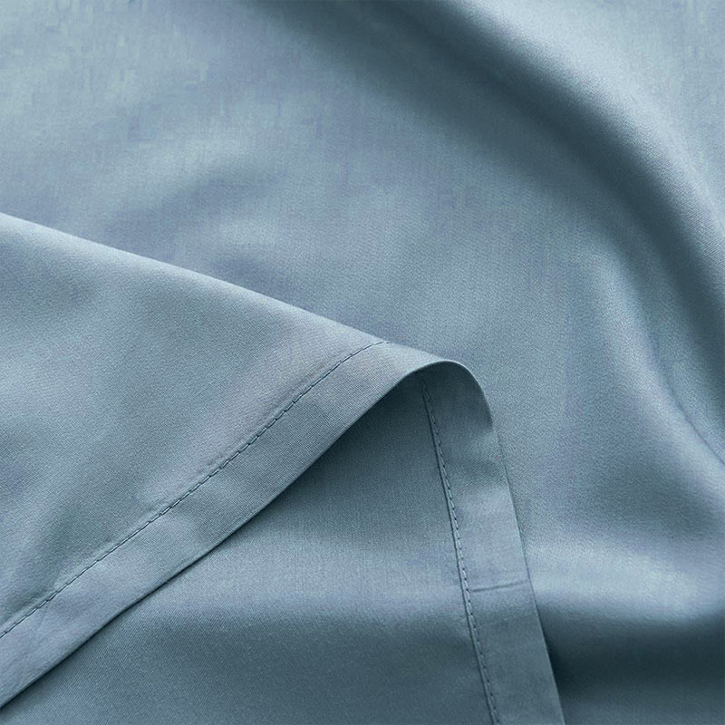 Soft Pure Bamboo Flat Bed Sheet With Deep Pockets Comforters Set Queen Bedding for Home