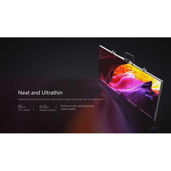 SMD1921 P7.8 Mm Transparent LED Video Screen IP30 1R1G1B Glass Wall LED Display