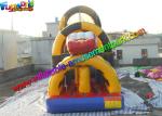 Popular Car Inflatables Obstacle Course , Tunnel Inflatable Obstacle With Lead