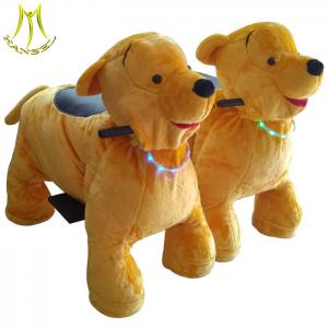 Quality Hansel hot selling electric walking kids ride on plush bear for sale for sale