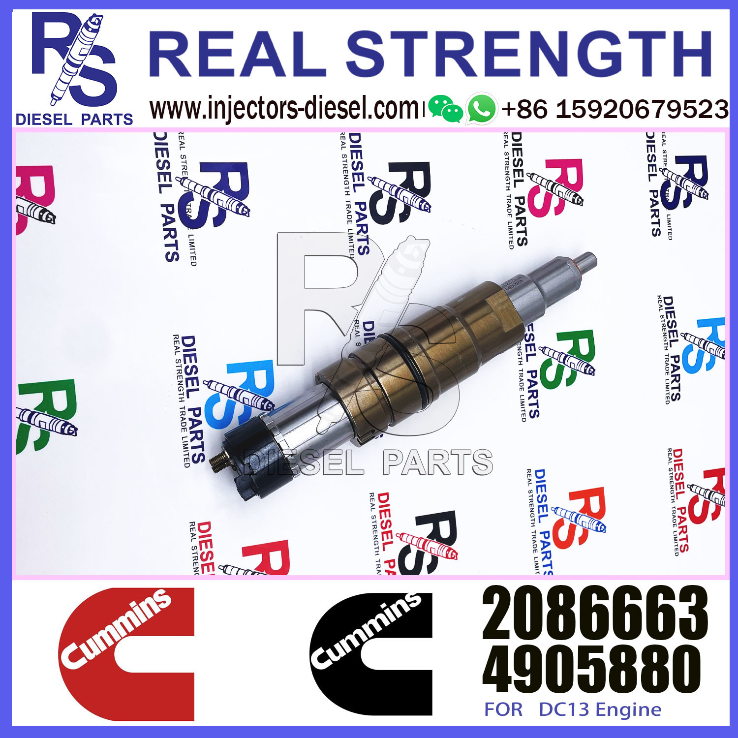 fuel injector 2031835 2872289 2872544 2057401 2029622 1948565 2030519 2031836 2086663 with more models