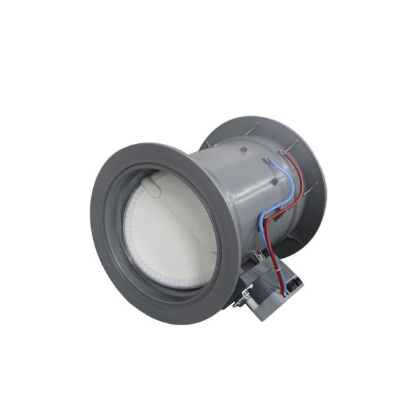 Dark Gray High precision Variable Air Volume Butterfly Valve Customizable