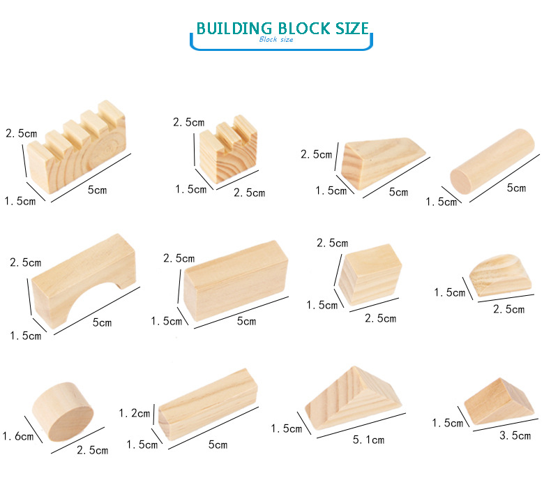 Montessori Education Wooden Grains Stacking Building Blocks Kindergarten Children Early Childhood Parenting Kids Toys