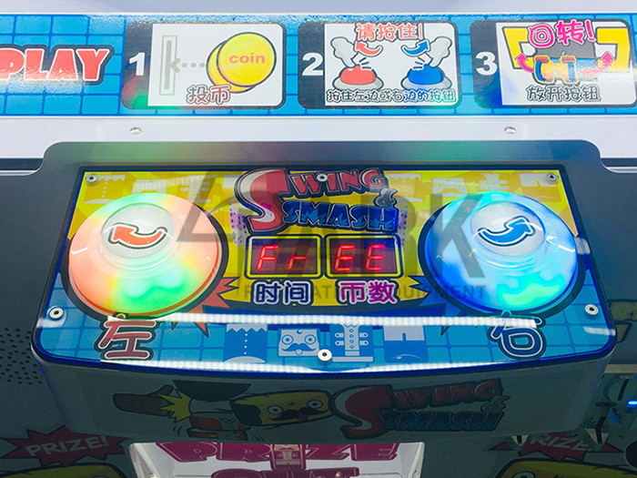 Arcade Crane Game Machine With LCD Screen , Claw grabber Machine