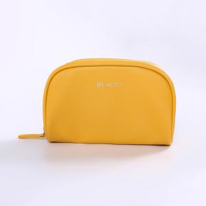 China Custom Leather Toiletry Bags Dopp Kit For Women / Leather Cosmetic Bags on sale