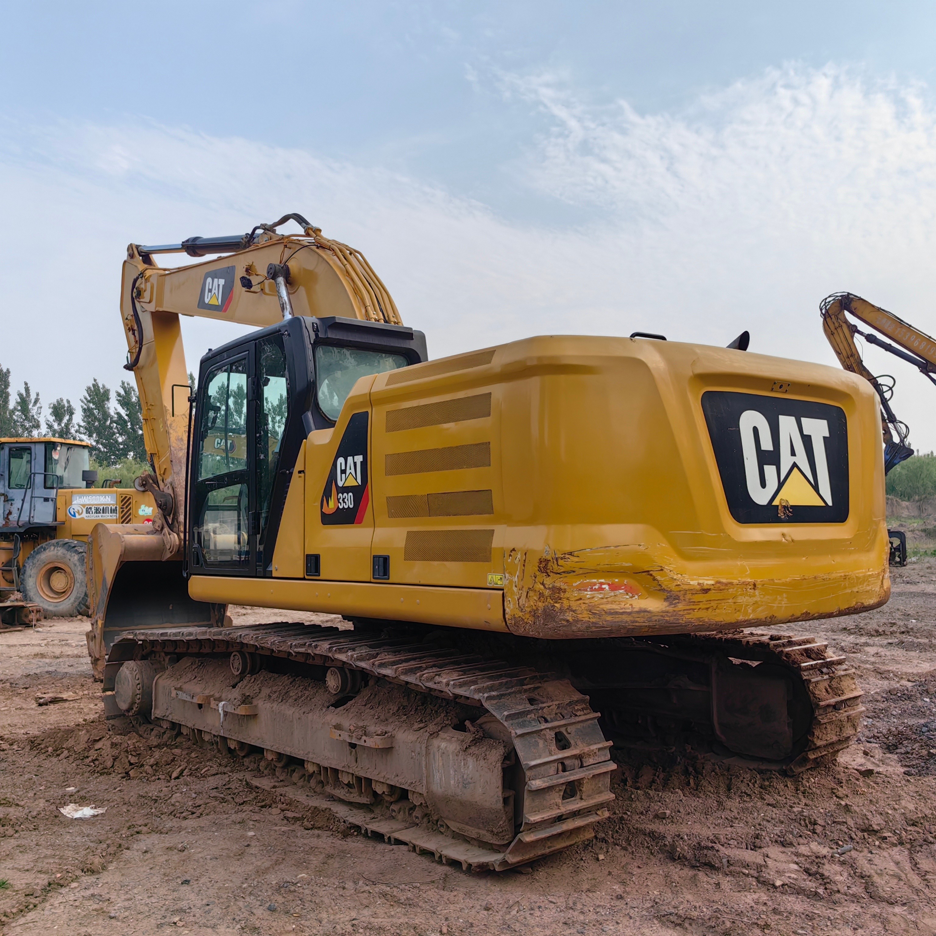 30 Ton Secondhand Excavator Cat 330 Heavy Duty Imported Construction Digger