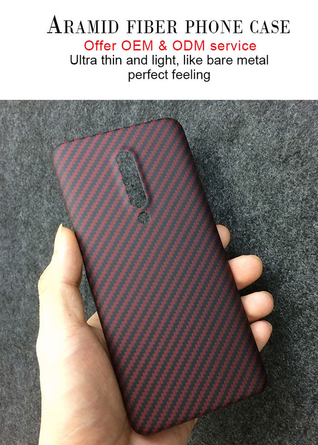 Durable Matte Finish Military Grade Aramid Fiber Phone Case For One Plus 8