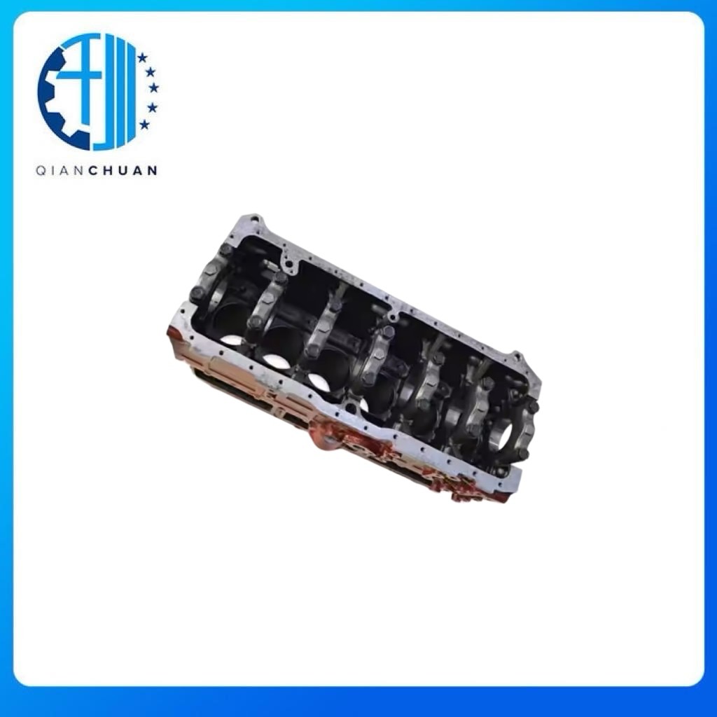 6HK1 Cylinder Block 1-11210444-7 For Isuzu Excavator Engine Spare Parts