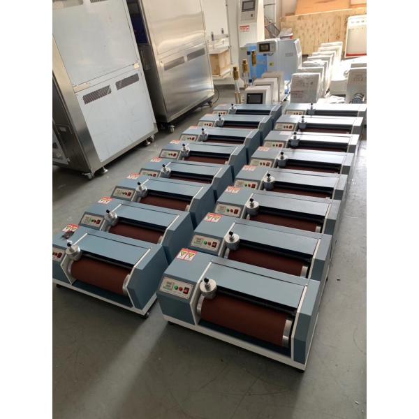 DIN 53516 Electronic Abrasion Resistance Testing Machine For Rubber / Shoes 220V 50HZ