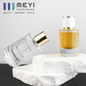 Quality White Perfume Spray Bottle 100ml 0.075ml Cylinder Round for sale