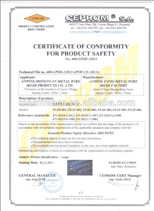 358 secure fence panel/Prison fences/Electric fence prison 