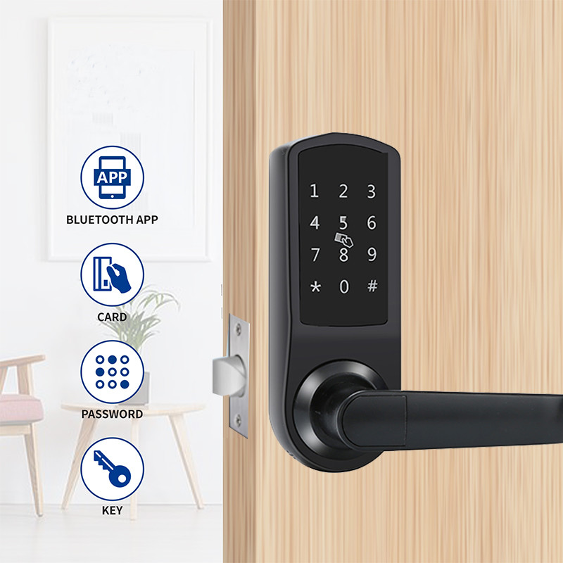 1.5V Bluetooth Controlled Door Lock 4pcs AA Bluetooth Keypad Door Lock