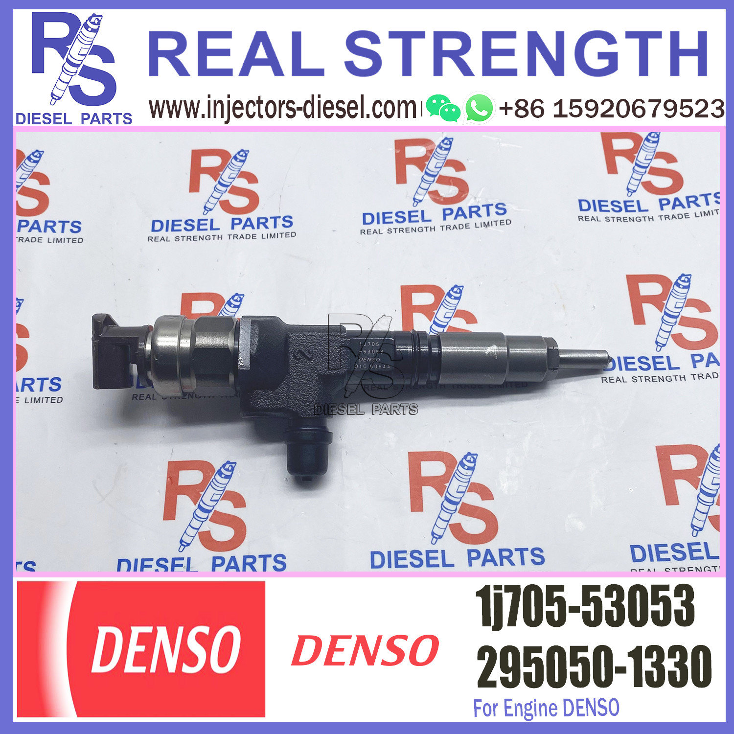 1J705-53051 High Quality Common rail fuel Injector 295050-1330 1j705-53051 1J70553051 1J705-53053 all on sale