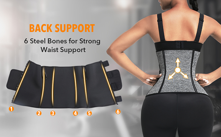 High Compression Waist Slimming Belt Corsets Tummy Control Neoprene Perfect for Women