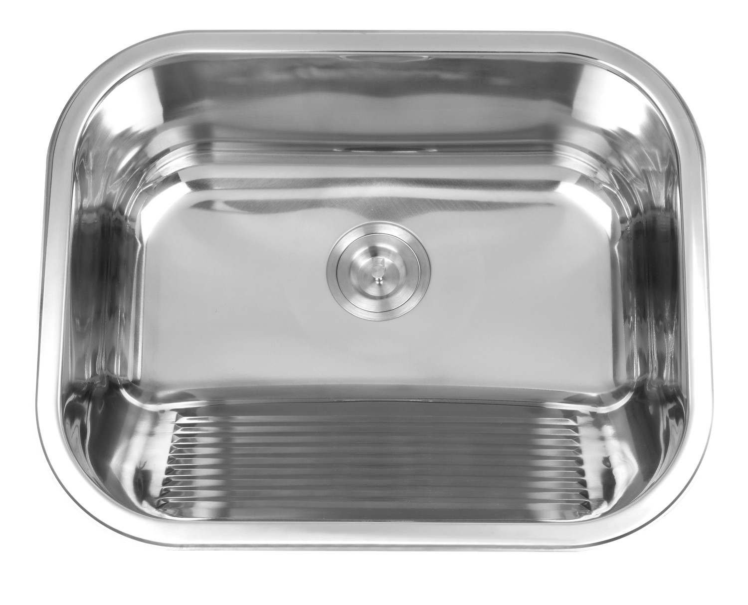 5545 Stainless Steel Undermount Sink 18/10 Chromium / Nickel Sink 1 Bowl