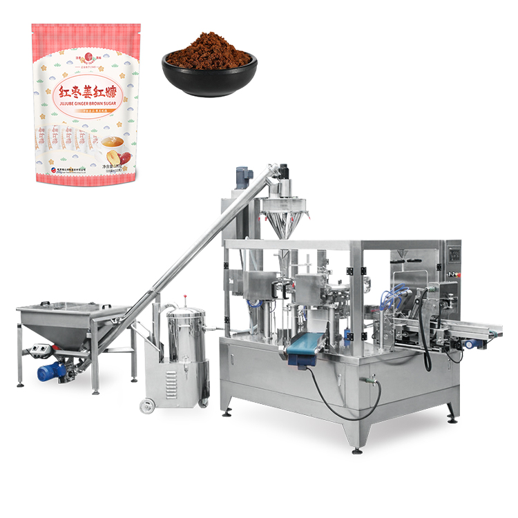 Coffee Milk Premade Bag Packaging Machine Automatic Weighing Powder Sachet