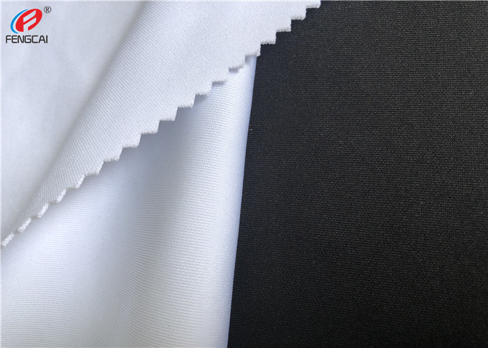 Scuba Air Layer Polyester Spandex Weft Knitted Fabric For Garment