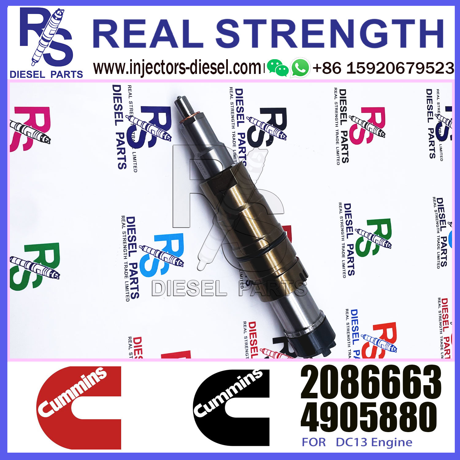 fuel injector 2031835 2872289 2872544 2057401 2029622 1948565 2030519 2031836 2086663 with more models