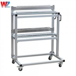 Quality Roll Container SMT Feeder Carts Four Wheel SAMSUNG SM SMT Feeder Rack for sale