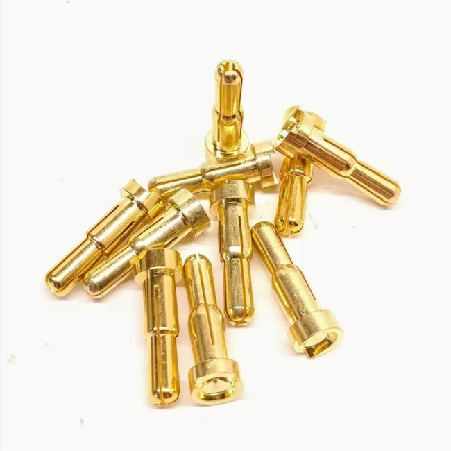 Male Bullet Wire Banana Plug Connectors 4mm 5mm For I Charger