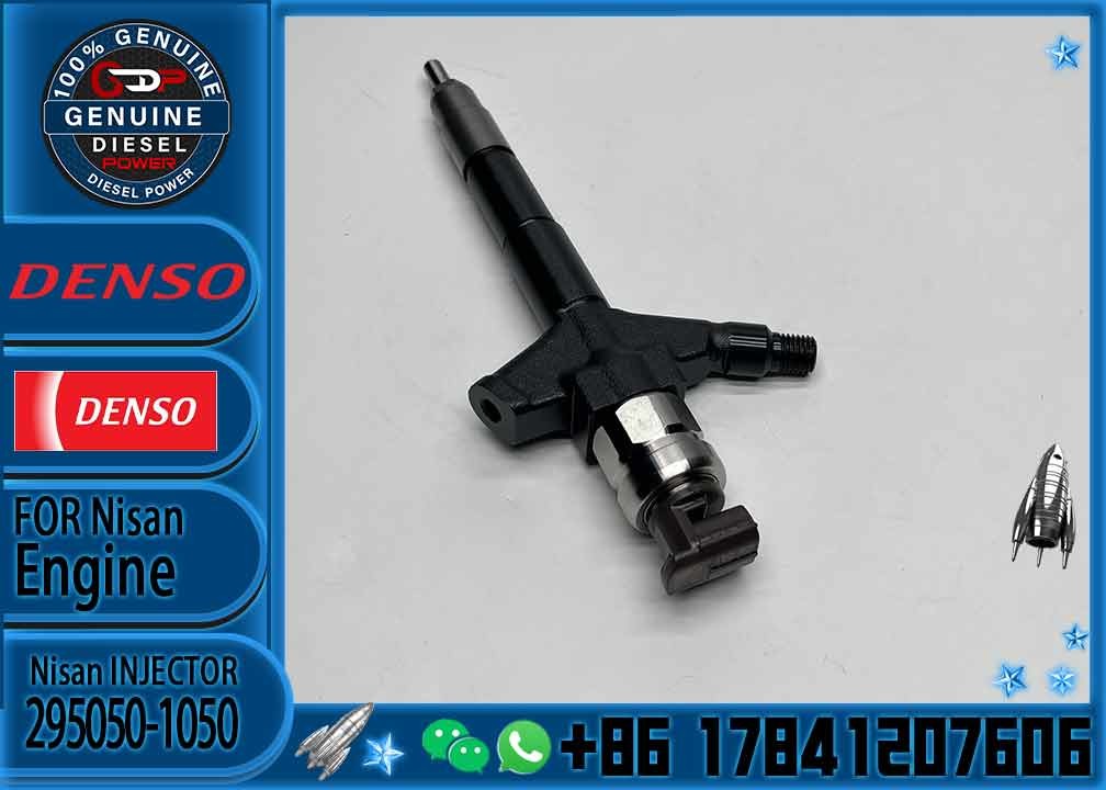 295050-1050 common rail injector 295050-1050 fuel injector 16600-5X30A FOR NISSAN NAVARA/PATHFINDER YD25DDTI, D5, D22