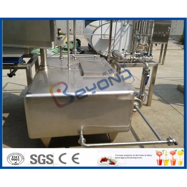 SUS304 SUS316L Stainless Milk Tank , Customized Milk Pasteurization Machine Tank